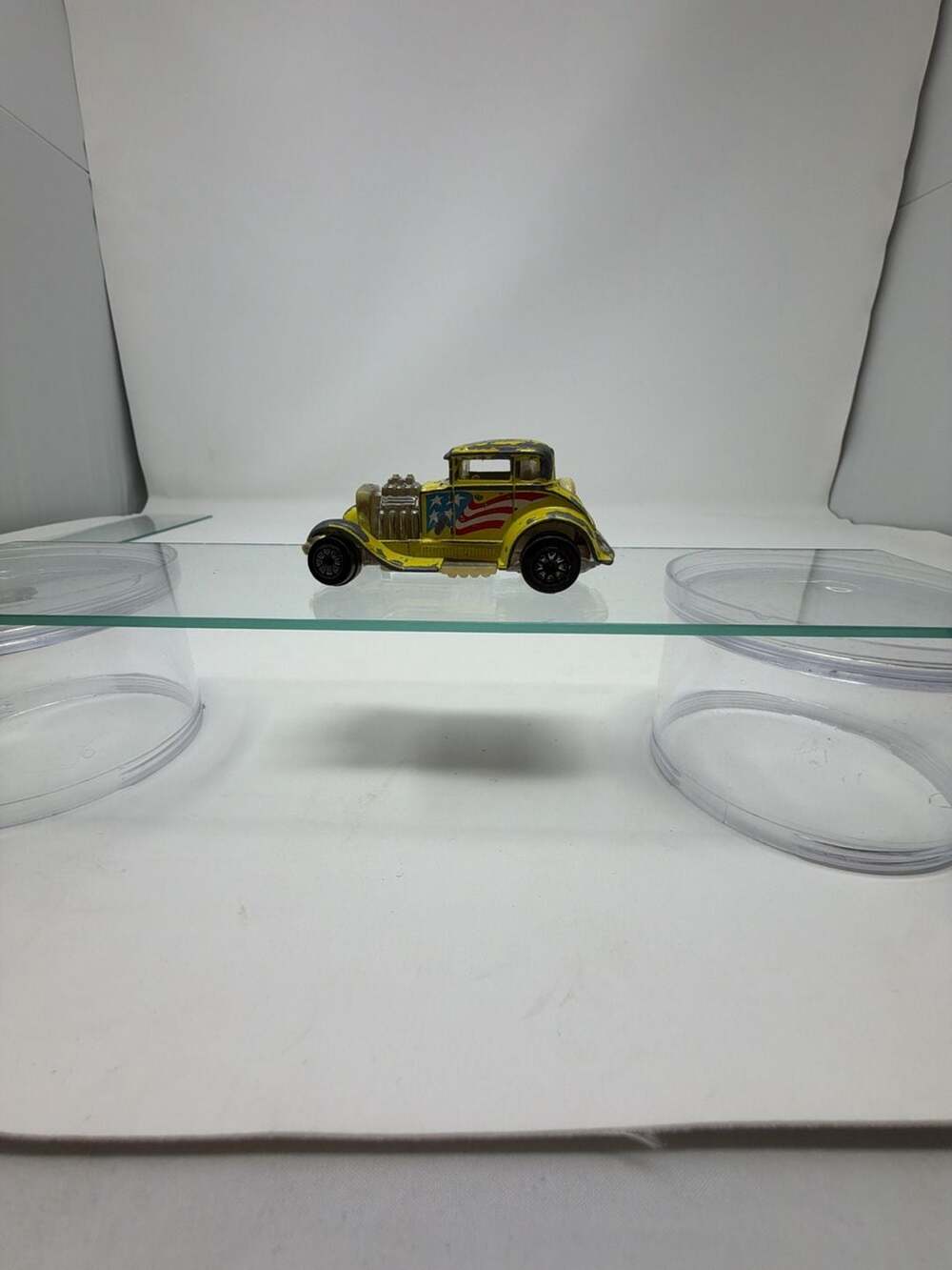 Kenner Fast 111's Super Coupe Yellow Hot Rod Diecast Car